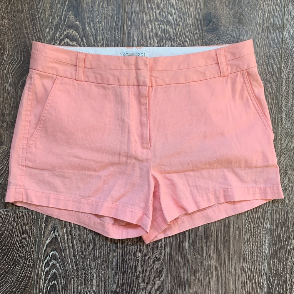 Coral forever 21 shorts
